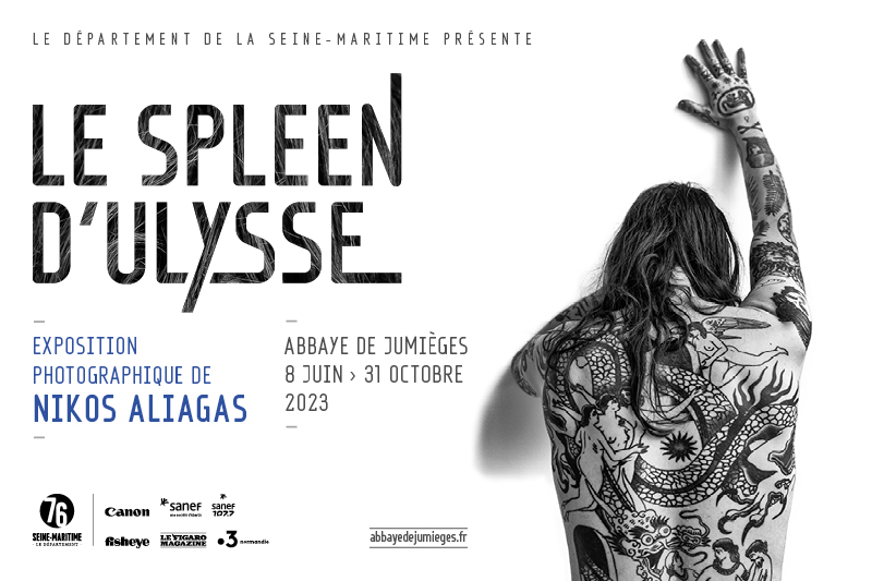 affiche exposition le spleen d'Ulysse par Nikos Aliagas